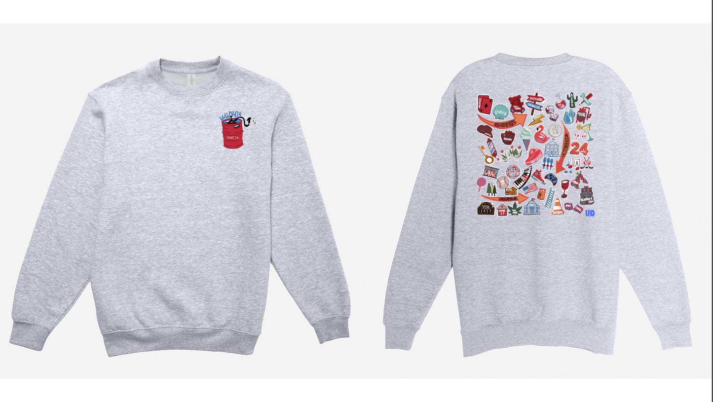 SAINT JOE PARTY MAP CREWNECK