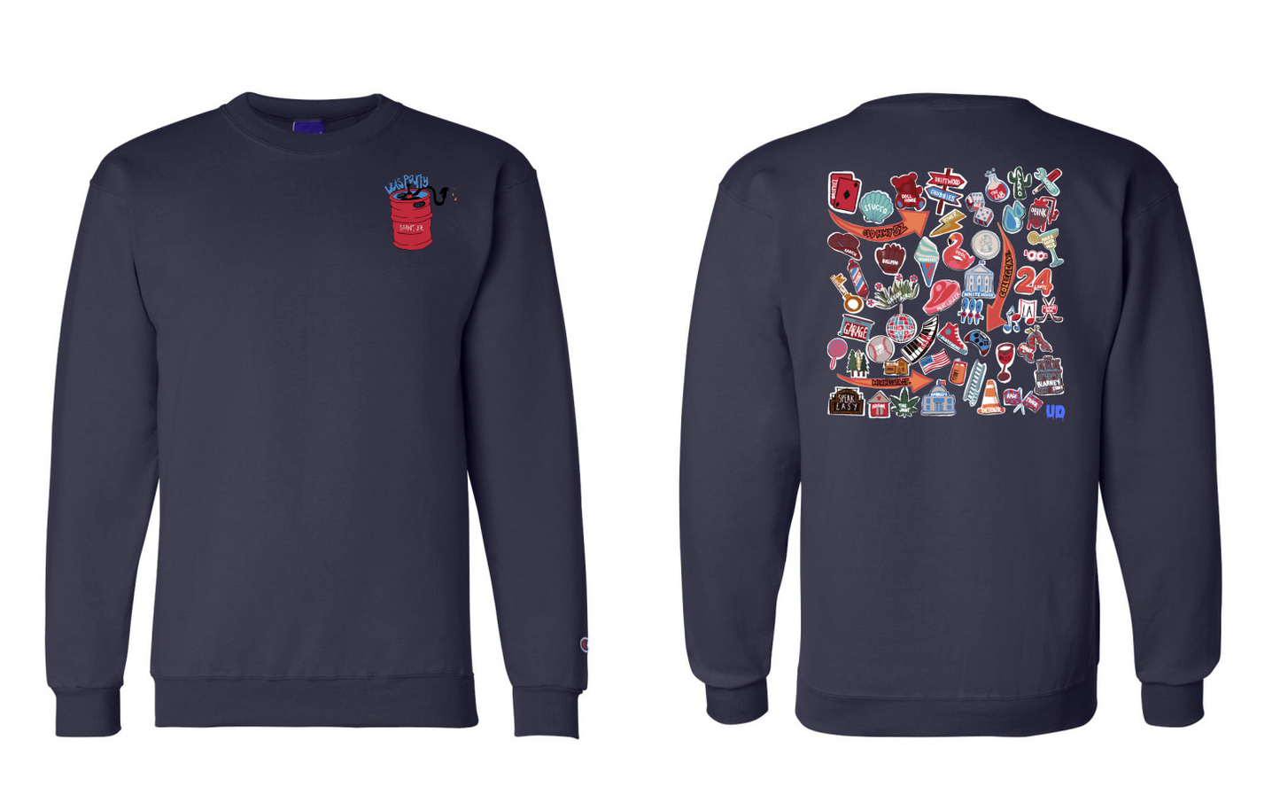 SAINT JOE PARTY MAP CREWNECK